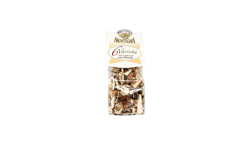 Funghi Secchi Misto 6 Varietà