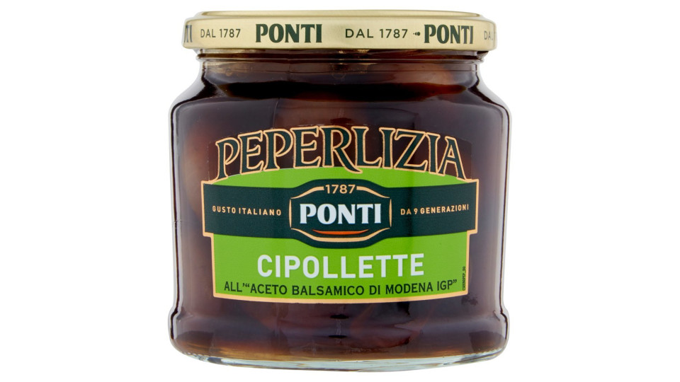Peperlizia le Cipollette con "aceto Balsamico di Modena I.G.P."