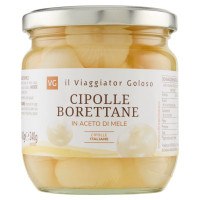CIPOLLE BORETTANE ALL' ACETO DI MELE GR 400 il Viaggiator Goloso