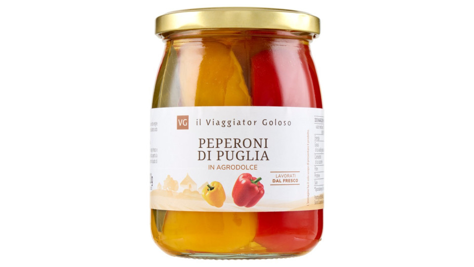 PEPERONI DI PUGLIA IN AGRODOLCE Il Viaggiator Goloso