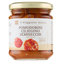 POMODORINI CILIEGINO SEMISECCHI 200 GR il Viaggiator Goloso