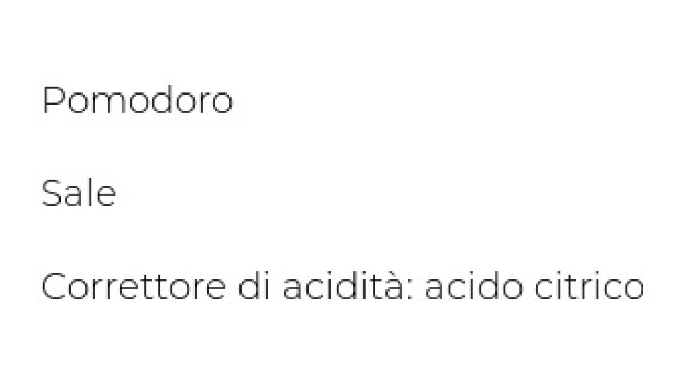Il V.G.Bio, Passata di Pomodoro Bio