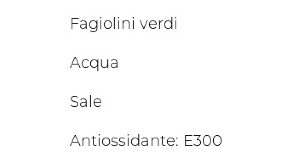 Bonduelle, Fagiolini Fini Tagliati