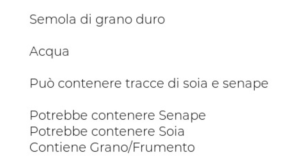 Voiello 127 Sedani Rigati