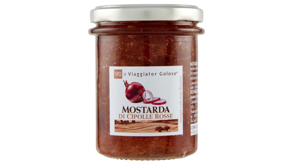 Mostarda di Cipolle Rosse il Viaggiator Goloso
