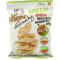 Snack Mela Disidratata Spicchi Grossi Sbucciati 
