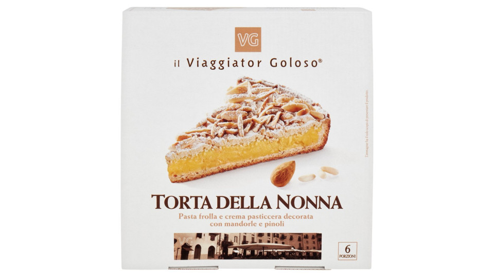 Torta della nonna il Viaggiator Goloso