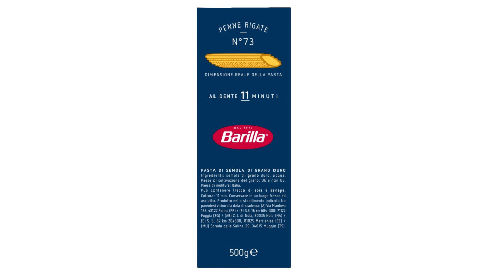 Barilla Penne Rigate BIO