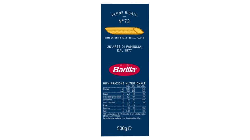 Barilla Penne Rigate BIO