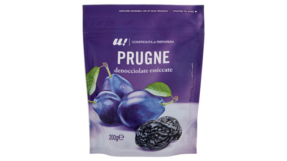 U! Confronta&Risparmia - Prugne Denocciolate Essiccate 