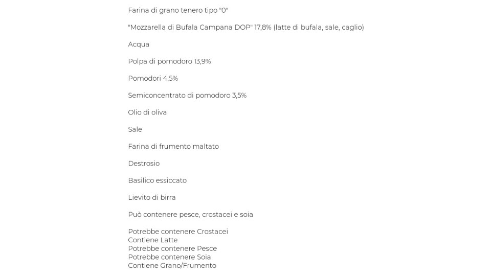 Pizze mozzarella di Bufala Campana D.O.P e pomodorini U! Confronta & Risparmia