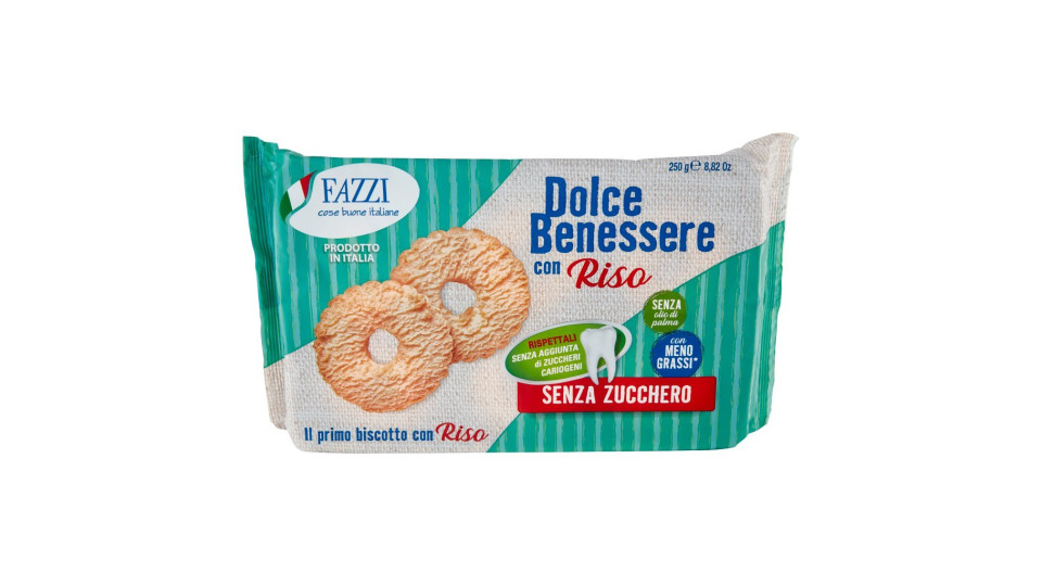 Fazzi Dolce Benessere con Riso Senza Zuccheri