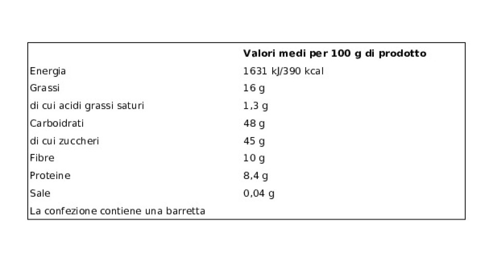 Barretta Fichi, Datteri e Mandorle il Viaggiator Goloso BIO