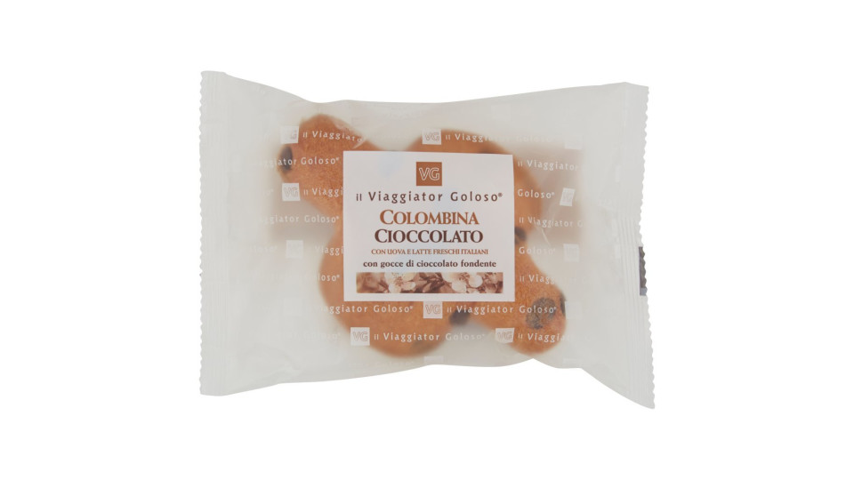 COLOMBINA al CIOCCOLATO con gocce di cioccolato fondente il Viaggiator Goloso