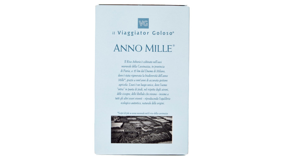 Riso Arborio Anno Mille il Viaggiator Goloso