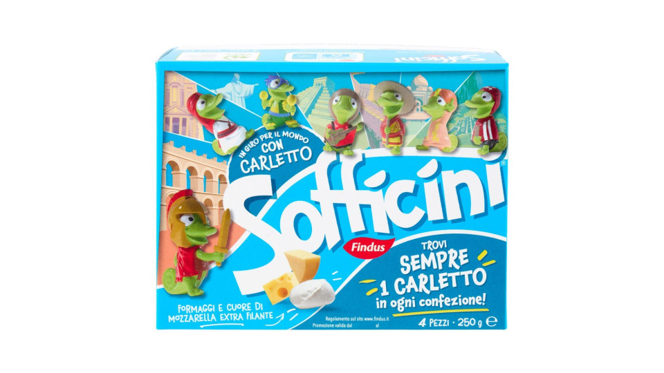 Findus Sofficini formaggi più mozzarella 4 pezzi
