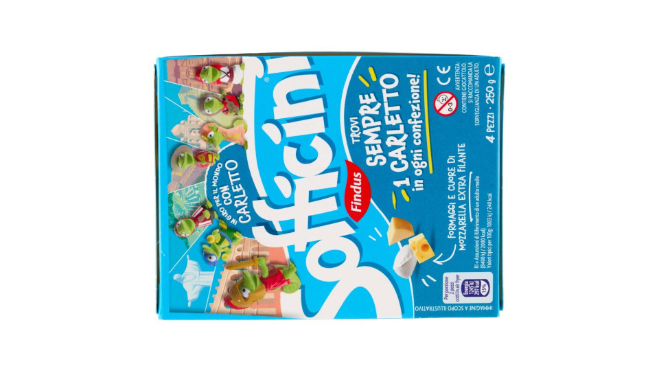 Findus Sofficini formaggi più mozzarella 4 pezzi