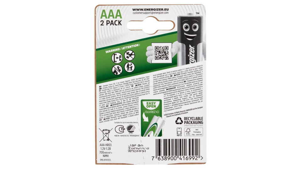 Energizer Power plus AAA