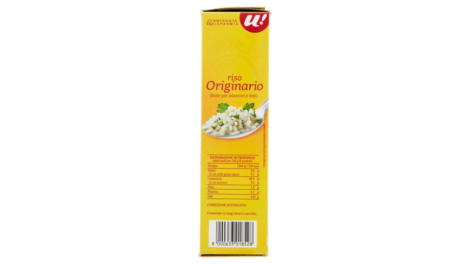 Riso Originario U! Confronta & Risparmia