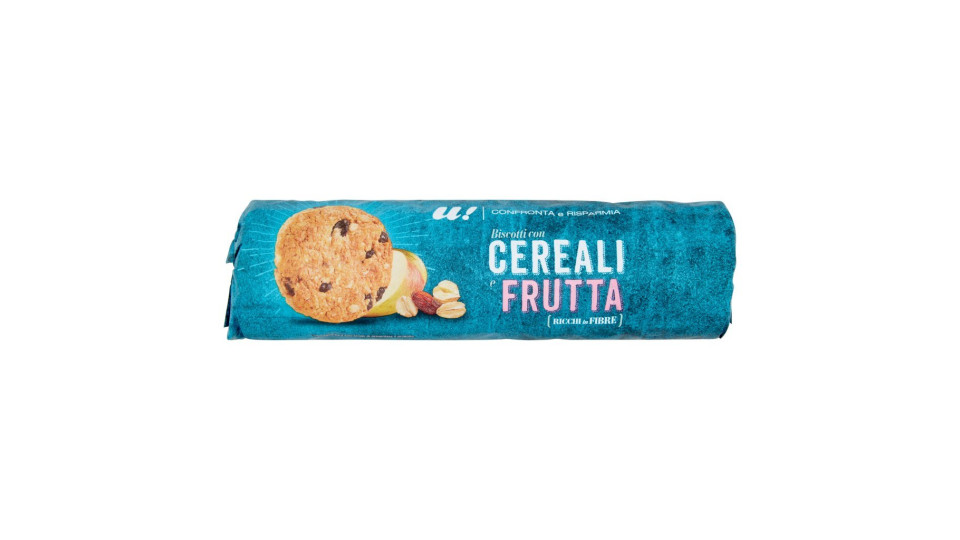 U! Confronta&Risparmia - Biscotti Con Cereali E Frutta 