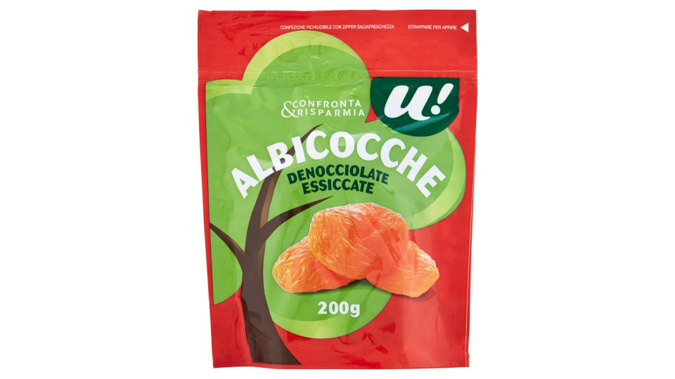 U! Confronta&Risparmia - Albicocche Denocciolate Essiccate 