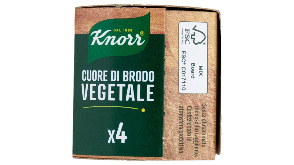 Knorr - Cuore di Brodo Vegetale, gia' Pronto, da Diluire