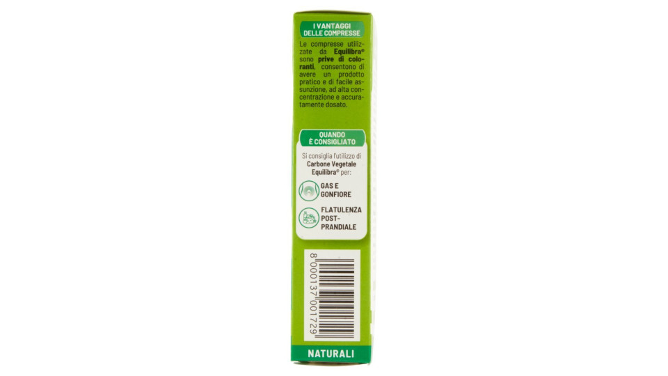 Equilibra, carbone vegetale 40 compresse