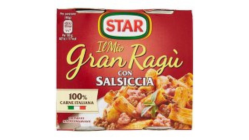Star, Il mio gran ragù con salsiccia