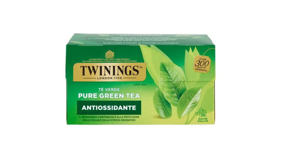Twinings, Pure Green tea 20 filtri