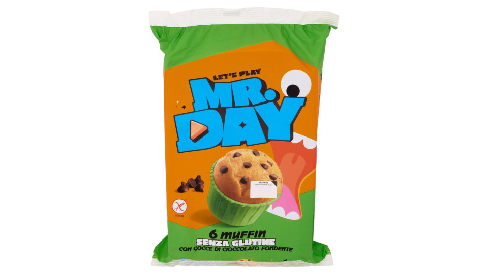 Mr.Day, Muffin con pepite di cioccolato fondente