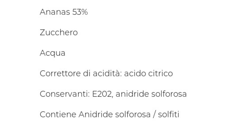noberasco Viva l'ananas
