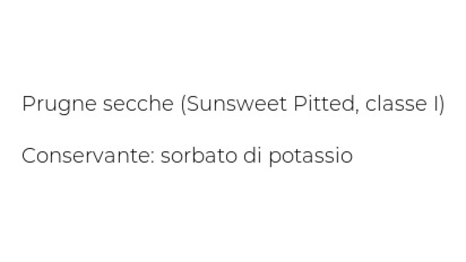 Sunsweet Ones Una ad Una Prugne California Denocciolate