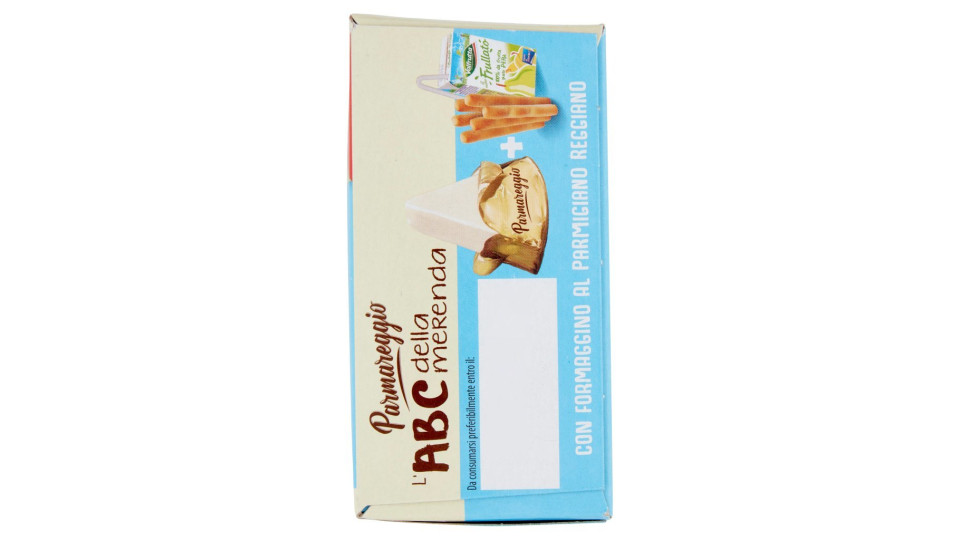 Parmareggio l'ABC della merenda con Formaggino