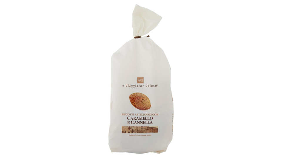 BISCOTTI ARTIGIANALI CON CARAMELLO E CANNELLA VG
