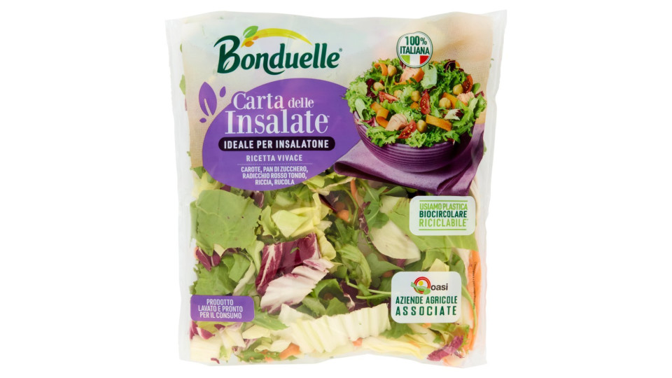 Bonduelle Carta delle Insalate Ricetta Vivace