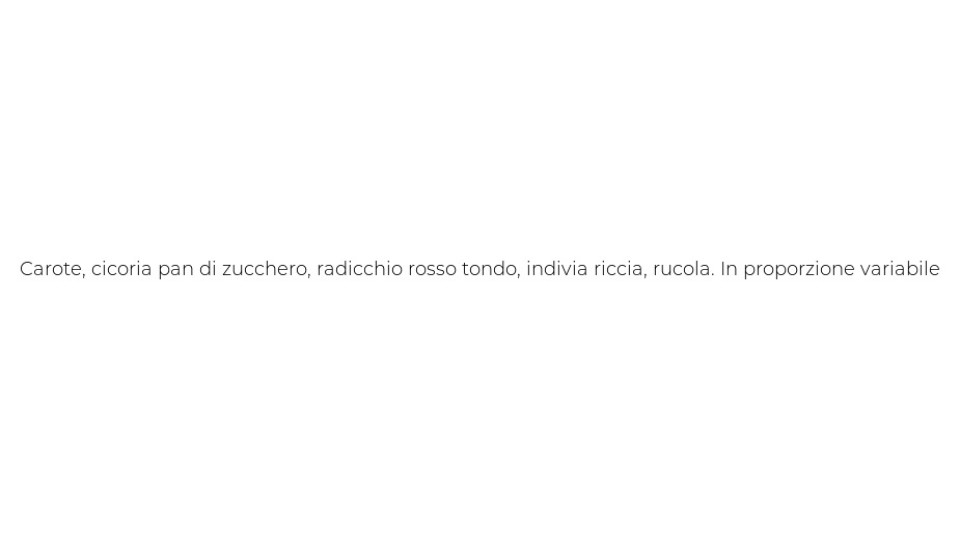 Bonduelle Carta delle Insalate Ricetta Vivace