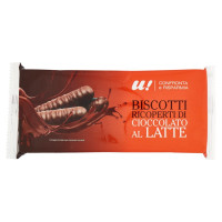 Biscotti ricoperti di cioccolato al latte U! Confronta & Risparmia