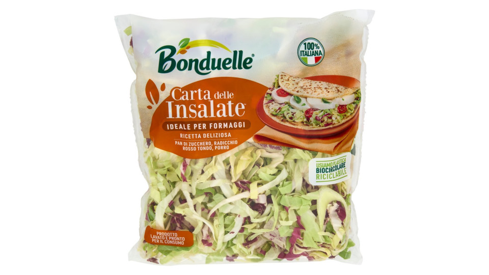 Bonduelle Carta delle Insalate Ricetta Deliziosa
