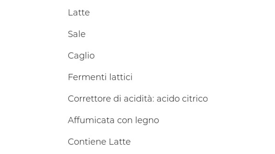 Carrefour Scamorza Affumicata