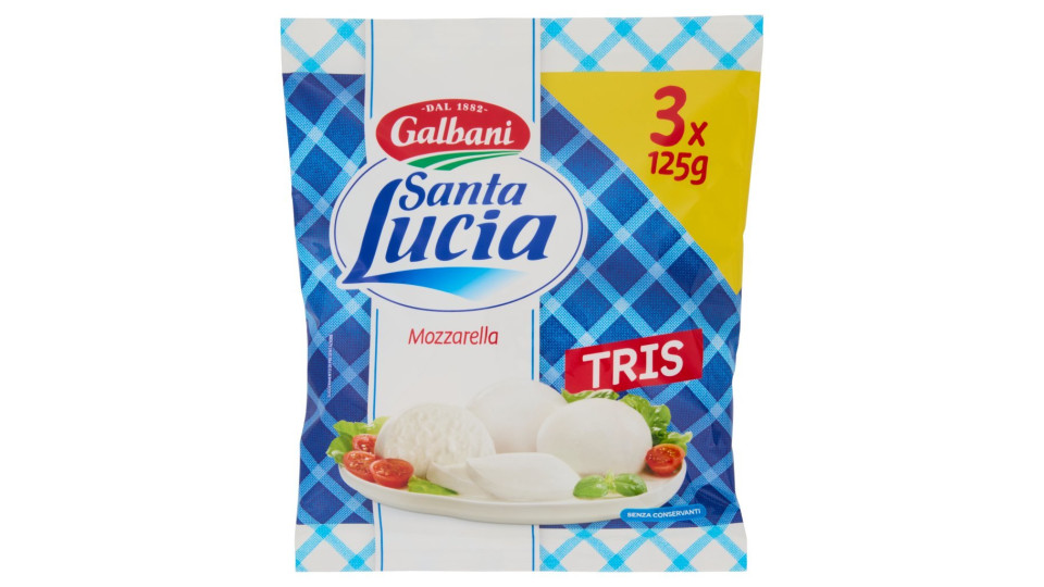 Galbani Santa Lucia Tris Mozzarella