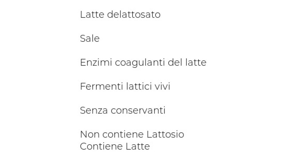 Galbani Certosa Senza Lattosio Crescenza