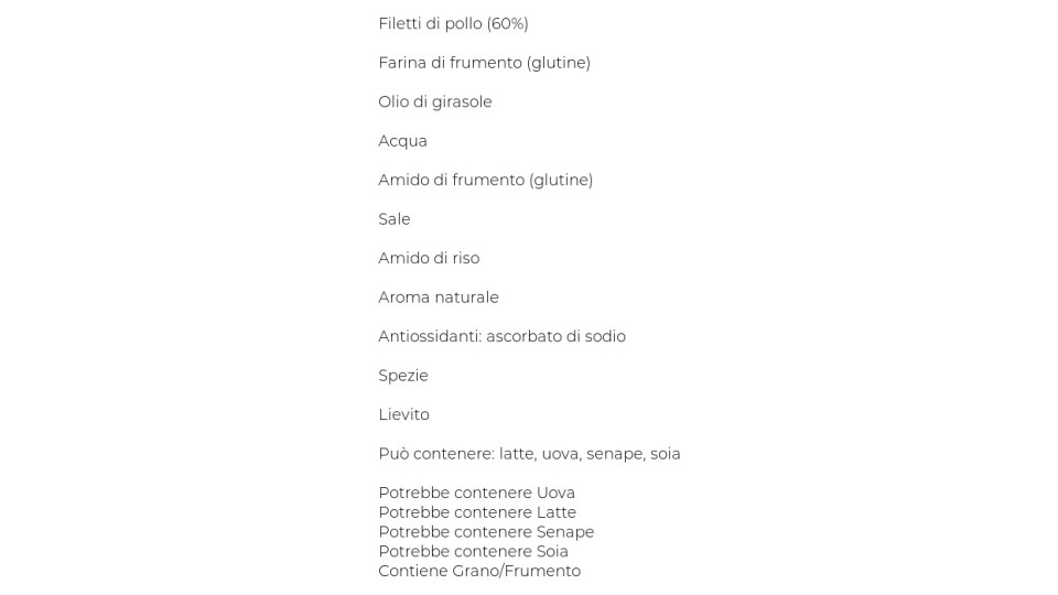 Aia Cotoletta di Filetti di Pollo