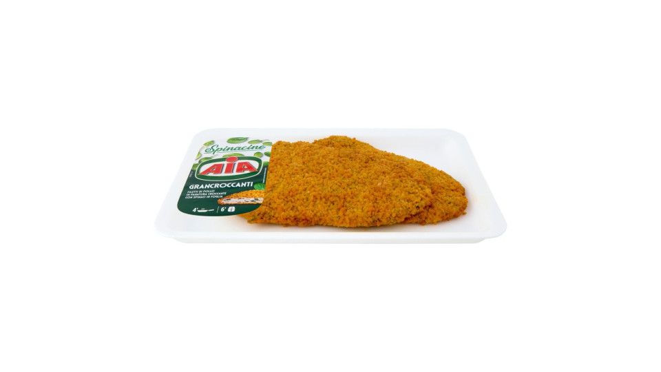 Aia Spinacine Grancroccanti Filetti di Pollo con Spinaci di Foglia