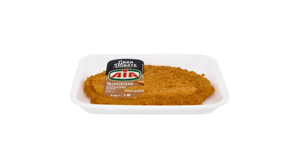Aia Valdostana Cotoletta di Filetti di Pollo con Scamorza  Affumicata