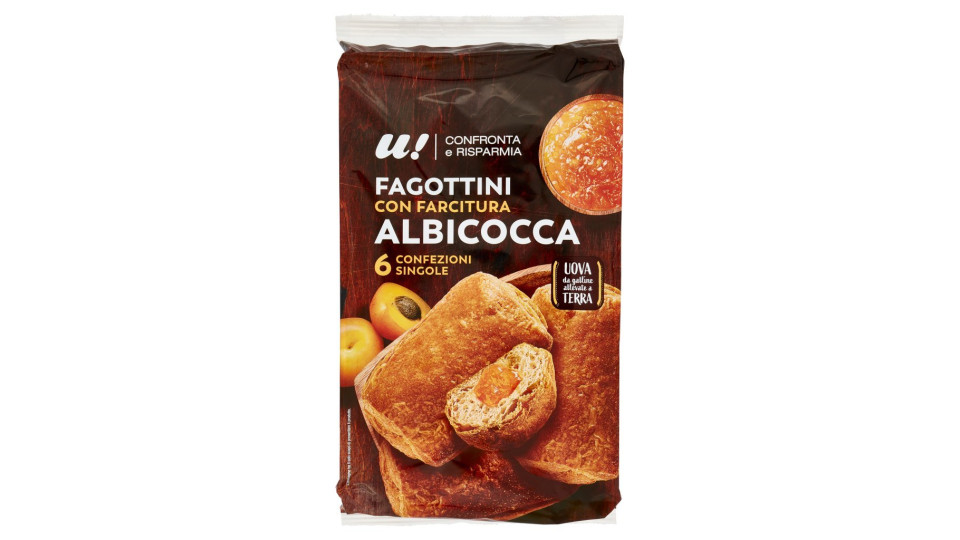 U! Confronta&Risparmia - Fagottini Con Farcitura All'Albicocca 