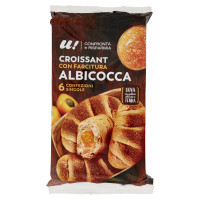 Croissant Con Farcitura All'albicocca 6 Pezzi