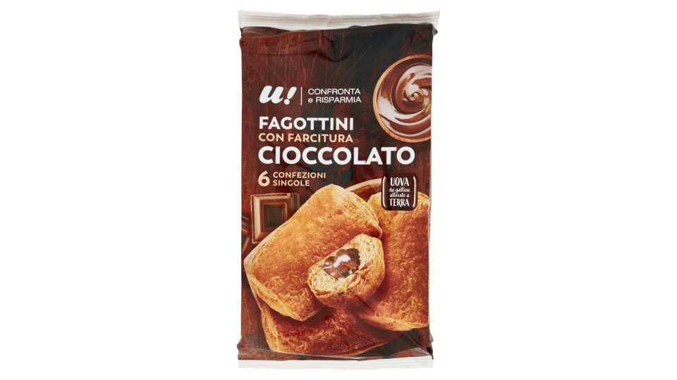 U! Confronta&Risparmia - Fagottini Con Farcitura Al Cioccolato 