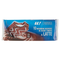 U! Confronta&Risparmia - 10 Merendine Ricoperte Al Cacao E Farcite Al Latte