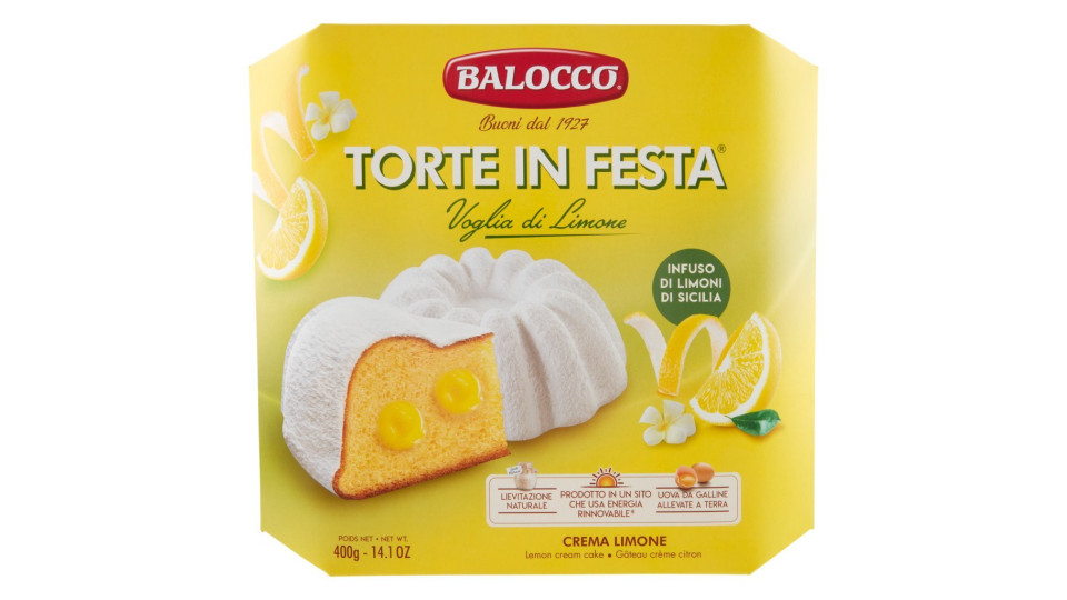 Balocco Torte in Festa Voglia di Limone
