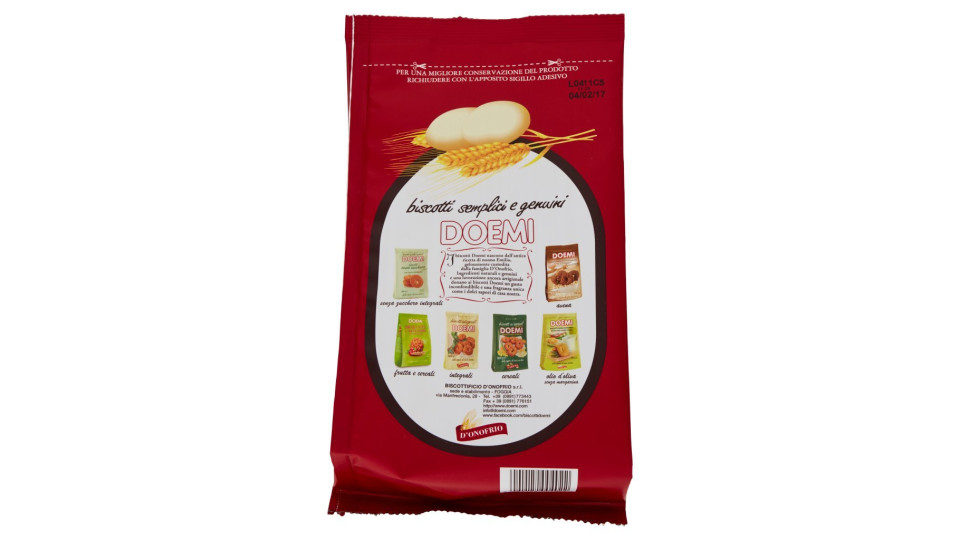 Doemi, Biscotti Tradizionali